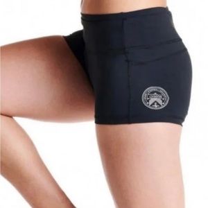 Oiselle Midnight Black Athletic Shorts